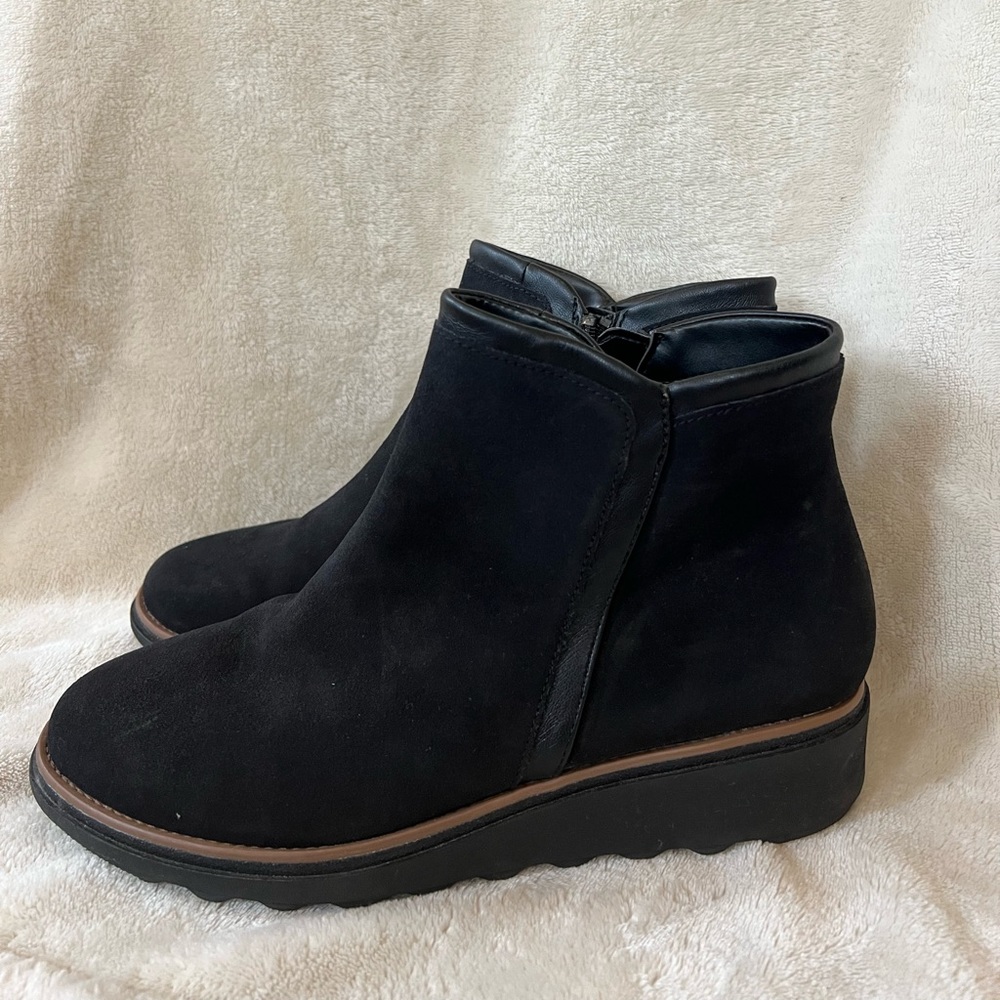 Clark Black Boots